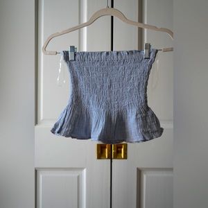American Eagle Frilly Tube Top